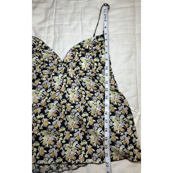 FREE PEOPLE Gardenia Printed Lightweight Cami Floral Top SIZE LARGE NWT - Picture 11 of 11